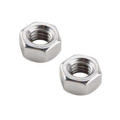China Nut Stainless Steel Standard Flange Hex Nut For Building Of 5/8''Jam Nut for sale