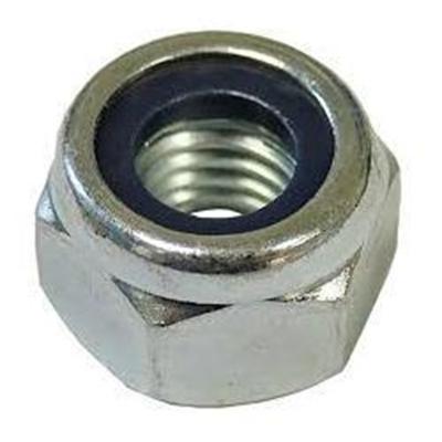 China Nylon Nut 304 Stainless Steel Nylon Lock Nut Din985 Hexagon For Buildings à venda