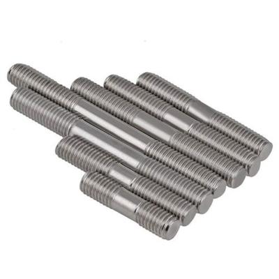 China M5 5mm Double End Steel Threaded Stud Bolts Screws A2 304 Stainless Steel for sale