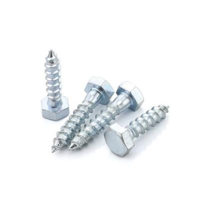 China Hex Head Coach Screw DIN571 Wood Screw Zinc Plated Lag Screw Stainless Steel for sale