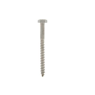 China Hex Head Lag Coach Wood Screws For Furniture Stainless Steel A2 DIN 571 for sale