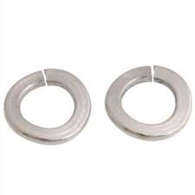 China Stainless Steel 304 316 Split Lock Spring Washer Custom Carbon Steel Ring for sale