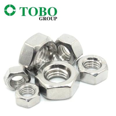 China Hex Head Nuts Din 934 Din934 M4 M6 M8 M10 M12 M16 M24 SUS 304 316 Stainless Steel Hex Nuts for sale