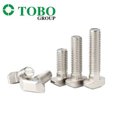 China TOBO Stainless Steel T Hammer Head Bolt Good Quality Hammer Head T Bolt for sale