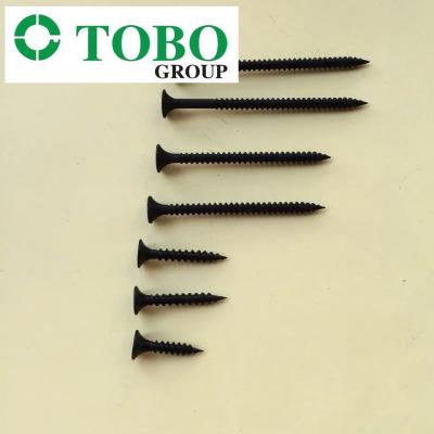 China TOBO Black Mild 304 Stainless Steel MS Drywall Screw For Metal Stud for sale