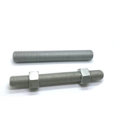 China Grade 8.8 Threaded Rod Stud Bolt And Nut With Galvanized Full Thread Stud Bolts for sale