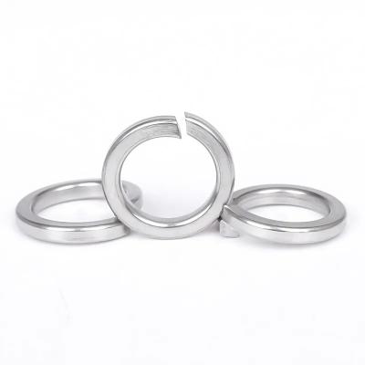 China DIN 127B Spring Washer Stainless Steel 304 Smooth Surface Flat Spring Lock Washers for sale