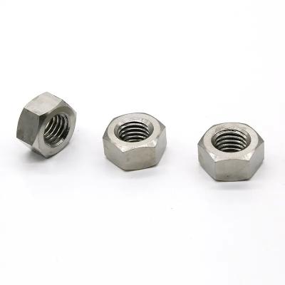 China DIN933 Hexagon Head Machine Bolt And Nuts Grade 8.8 Zinc Plated M8 Titanium Hex Nut for sale