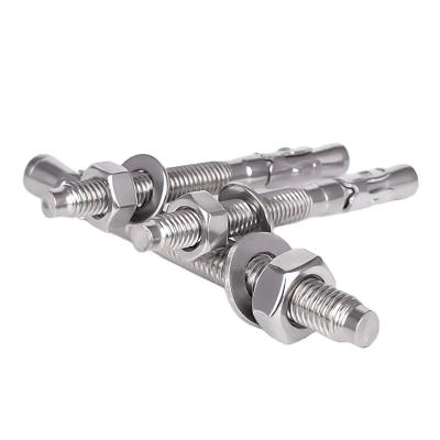 China M20 Stainless Steel Anchor Expansion Bolt Carbon Steel Zinc Plated Wedge Anchor for sale