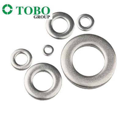 China DIN125 Stainless Steel 304 Plain Washer Gaskets M2 M2.5 M3 M4 M5 M6 M8 M10 M12 M14 M16 M18 M20 M22 M27 Flat Washer for sale
