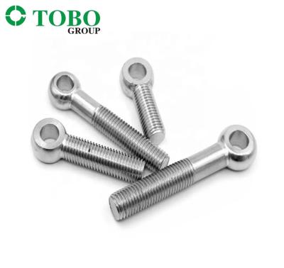 China High Quality Lifting Eye Bolt Stainless Steel M2 M3 M4 M5 M10 M12 M24 Swing Fish Round Eye Bolt And Wing Nut Din444 Din5 for sale