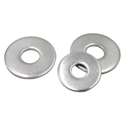 China Stainless Steel 304 316 M4 - M20 Flat Washer DIN125 Round Flat Plain Steel Ring Washer en venta
