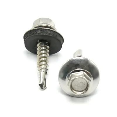 Chine Self Drilling Screws And Washers Hex Head Building Roofing Tek Screws Stainless Steel 410 à vendre