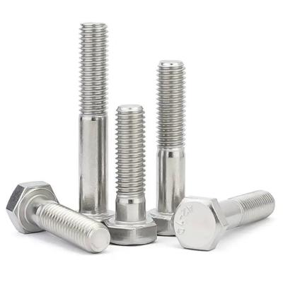China DIN931 Hex Head Bolt Half Thread Grade 8.9 Stainless Steel M6 M8 M10 Hexagon Bolts for sale