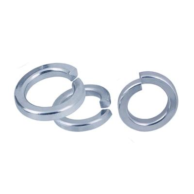 China M2 - 48 Blue And White Zinc Plating Single Coil Spring Lock Washers Spring Washers DIN 127 for sale