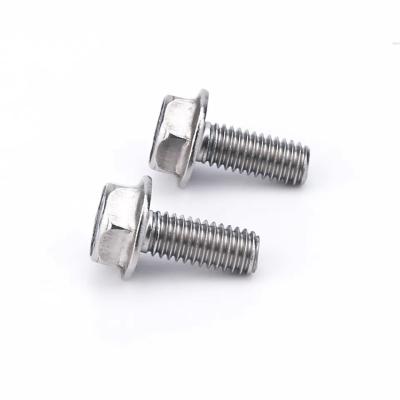 China Flange Bolts Grade 8.8 10.9 12.9 Din6921 Zinc Plated Hex Bolts Outer Hexagon Screw for sale