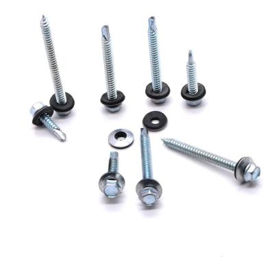 Cina St6.3 Self Drilling Screw Stainless Steel Hexagonal Self Drilling Self Tapping Screw in vendita