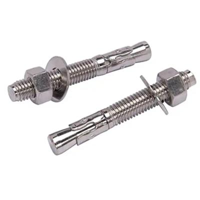 China 1/4'' 5/16 Wall Sleeve Anchor Bolt 2205 2507 Duplex Stainless Steel Expansion Wedge Anchor for sale
