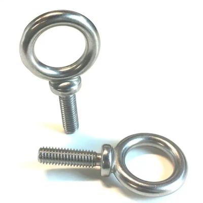 China Full Threaded Lifting Eye Bolt 2205 2507 Super Duplex M10 Eye Bolts And Ring Nut for sale