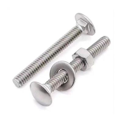 China M21 Countersunk Head Shoulder Carriage Bolts With Hex Nut Nickel Alloy Inconel 625 for sale