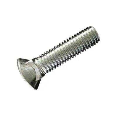 China Countersunk Carriage Bolts Bolt And Nut Assembly With 12mm Thread Length Available for sale