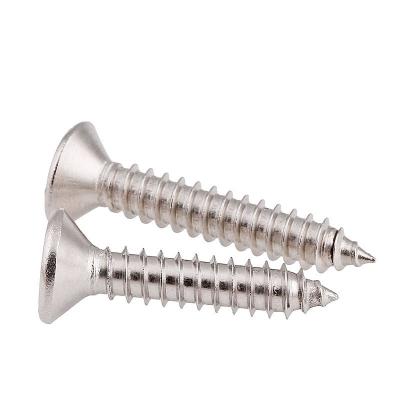China Factory Customized Titanium Stainless Steel Self Tapping Screws Countersunk Head Drywall Screw for sale