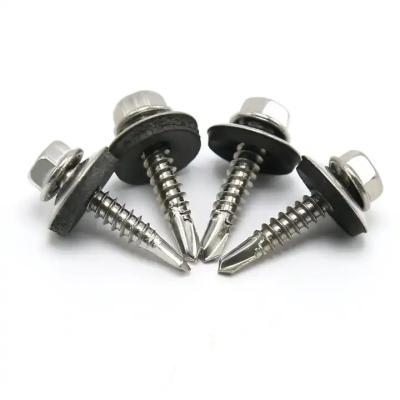 China Thread Length ASTM A420 Self Drilling Metal Screws - Right Hand Point Type for sale