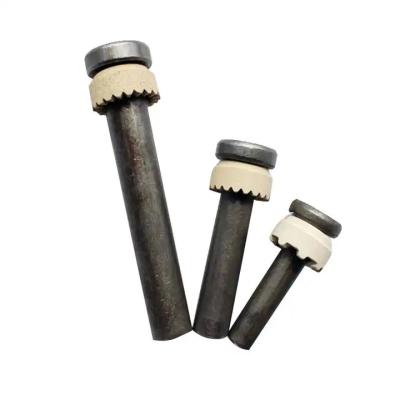 China Industrial Use Cylindrical Head Welding Stud M13 Welding Shear Stud With Ceramic Ferrule for sale