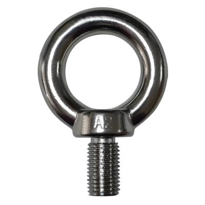 China M4-M20 Eye Bolts Nuts with Right Hand Thread Zinc Plated Available for sale