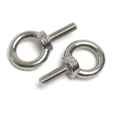 China Fastening Eye Bolts Nuts With Round Head Style DIN / ANSI / GB Standard for sale