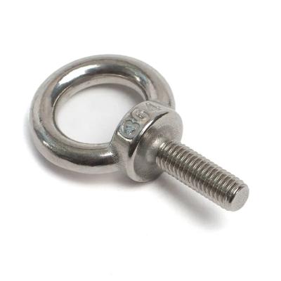 China Round Head Style Eyelet Screws Caps manufactured in Stainless Steel for sale