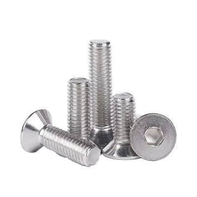 China Right Hand Stainless Steel Screws Hex Drive NPT Thread 8.8 Grade Hex Heads for sale