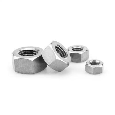 China Hex Nut Din 934 Metal Building Materials Carbon Steel Galvanized M3-M30 Hex Head Nuts for sale