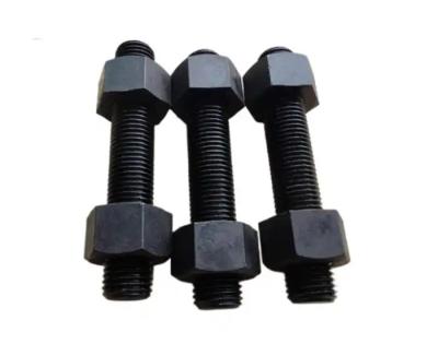 China ASTM A193 B7 Hex Bolts Stud Bolt ASTM A194 2H Heavy Hex Nuts And Bolts for sale