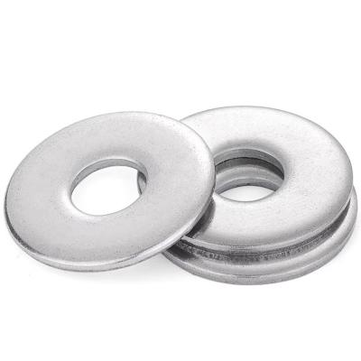 China Zinc Plated Flat Spring Lock Nut Washers 140HV Hardness Silver Finish Customizable for sale