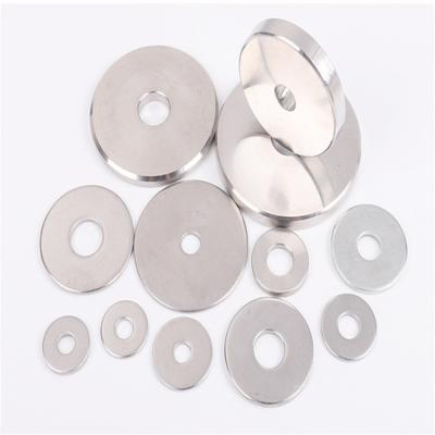 China Silver Flat Spring Lock Nut Washers / Spring Plate Washers Corrosion Resistance 140HV Hardness for sale