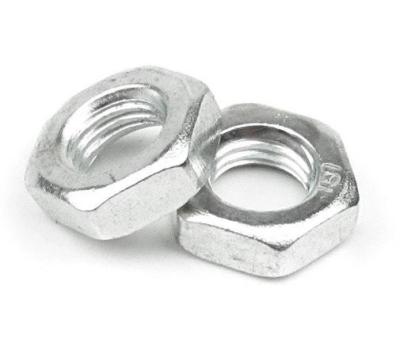 China Fastener M5 White Galvanized Hexagonal Stainless Steel T Nuts for sale