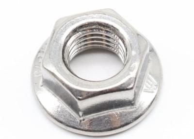 China M12 ASME Hex Head Nuts JIS Flange Serrated Nuts Carbon Steel for sale