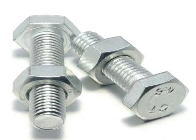 China M12 stainless steel bolts and nuts washer stud bolt and nut 25-6Mo 1.4529 NO8926 stainless steel m16 anchor for sale