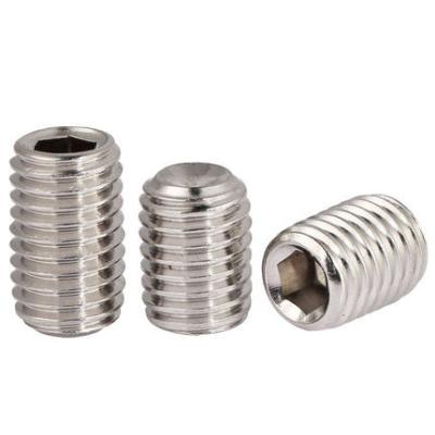 China Chromate Cup Point Grub Screw M1.6 SUS201 Cup Point Set Screws for sale