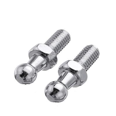 China HDG Polished Surface M8 Round Hex Head Fastener Bolts for sale