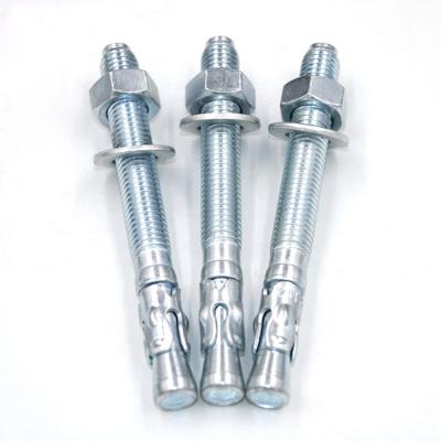 China Zinc Plated ANSI HDG Expansion Anchors Dyna Wedge Anchor Bolts for sale