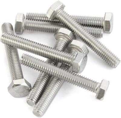 China Plain Finish Fully Threaded Hex Head Countersunk Screw Bolt Nuts for sale