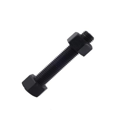 China Chinese Manufacturer High Quality Custom M12--M36 High Strength External Thread Stud Bolt And Nut for sale