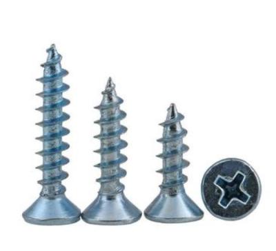 China DIN 7997 Cross Recessed Countersunk Head Wood Screws for sale