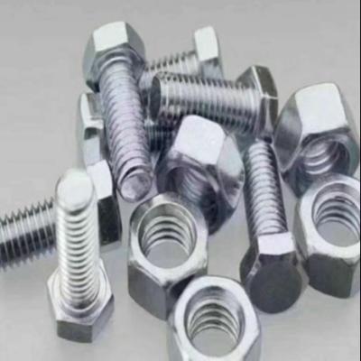 China Customized OEM Stainless Steel 304 316 Din933 Hex Bolt And Nut With Washer Of A2 70, A4 80 for sale