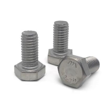 China Ss400 Bolt Nut Washer Sus304 M7 M40 Din933 Standard Bolts A2-70 Ss316 A4-70 Stainless Steel Hex Bolt And Nut for sale