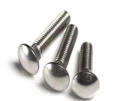 China Din603 Square Neck Bolts Carriage Screw Half Round Head Screws for sale
