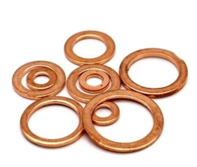 China 1/6 SYD-1150 All Sizes And Thickness Flat Washer Copper Brass Washer Gasket for sale