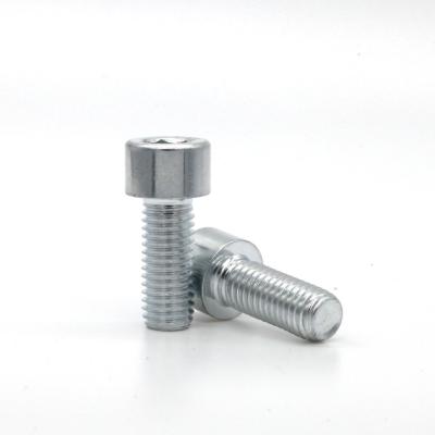 China Wholesale High Quality Hex White Zinc Plated Bolts Socket Cap Screw for sale